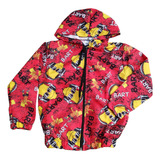 Campera Nene Rompeviento Personajes Niño Sublimada