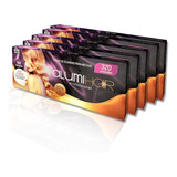 Papel Alumi Hair 5 Unidade Caixa 320 Folhas 12x30 Luzes