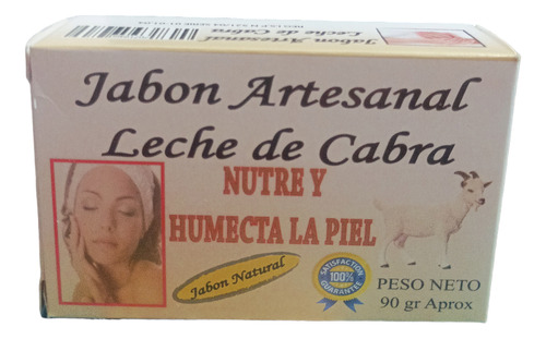 Jabón Artesanal Leche De Cabra (nutre Y Humecta Pack 2 Unid.