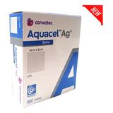 Aquacel Ag+ Extra Apósito Hidrofibra 5cm X 5cm Caja C/10 Pz