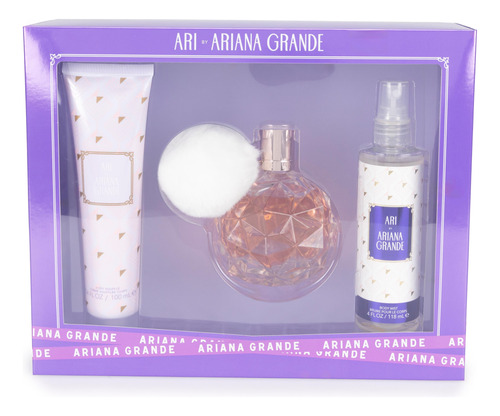 Set 3 Piezas Ari Para Mujer De Ariana Grande Edp Original