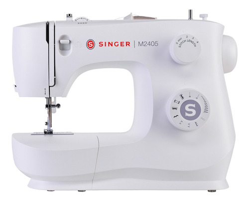 Máquina De Coser Singer M2405 8 Puntadas Blancas