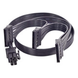 Huasheng Suda Pci-e 6 Pines 1 A 3 Sata Ssd Cable Fuente Evga