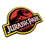 Jurassic Park Logo Parche Bordado 1 Pza 12 Cm 