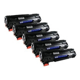 5 Toners Compatíveis Hp 285 (ce435a Ce285a Ce278a; P1102w