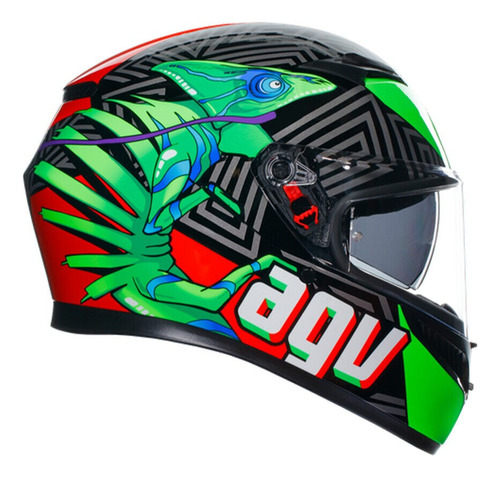 Casco Moto Integral Agv K3 Kamaleon Nuevo