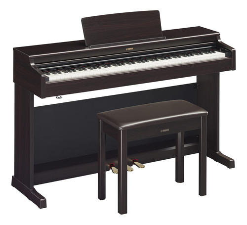 Yamaha Ydp165 Serie Arius - Piano Con Banco, Madera De Palo.