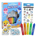 Baby Shark Bath Toy Art Bundle  Baby Shark Ducha Juguetes A