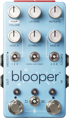 Pedal Chase Bliss Blooper Efecto Looper Y Delay Usa