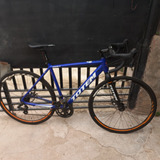 Bicicleta De Ruta Totem Azul Cambios Shimano Tourney