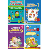 Guías Escolares 1ro Primaria Paquete De 4 Libros Didácticos 