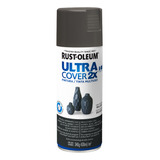 Pintura Aerosol Ultra Cover Colores 430 Ml 340 G  Rust Oleum Color Gris Oscuro Brillante