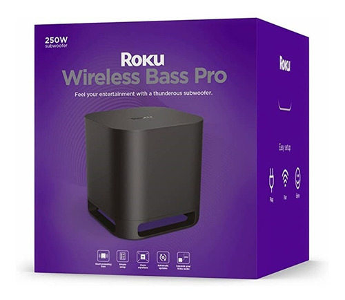 Subwoofer Roku Wireless Bass Pro Con Graves Profundos