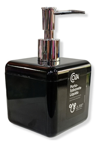 Dispenser Coza Porta Jabón Líquido Cube 330ml Plastico