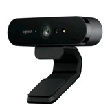 Cámara Web Logitech Brio Ultra Hd 4k Webcam Pro Streaming
