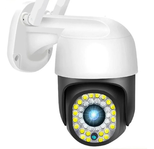 Camara Ip De Seguridad Exterior 1080 Domo 360 Ptz Land Wifi Color Negro