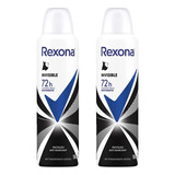 Desodorante Aero Rexona 150ml Fem Inv Emotion-kit C/2un