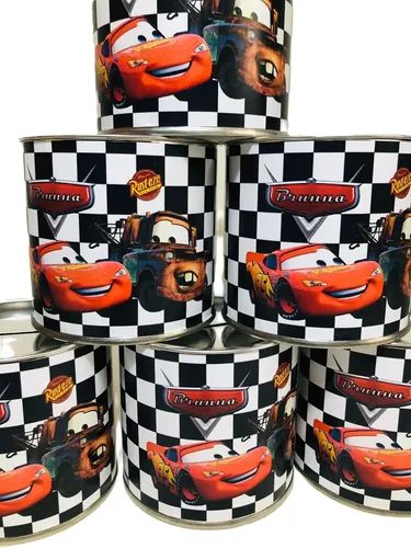 Souvenir Alcancias Personalizadas Desmontables X 10 Rayo