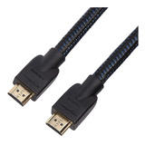 Cable Hdmi De 25 Ft Amazon Basics 4k 18gbps Trenzado Nailon