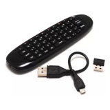 Mini Teclado Wireless 2.4ghz Controle Air Mouse Tv,pc,game