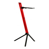 Suporte Stay Slim Aluminio Vermelho 1 Teclado 110cm - Dinhos