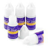 Pegamento X5 Nail Glue Para Uñas Postizas Tips Strass Gotero