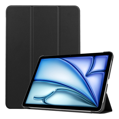 Funda De Piel Inteligente Para iPad Air 13 2024/iPad Pro 13