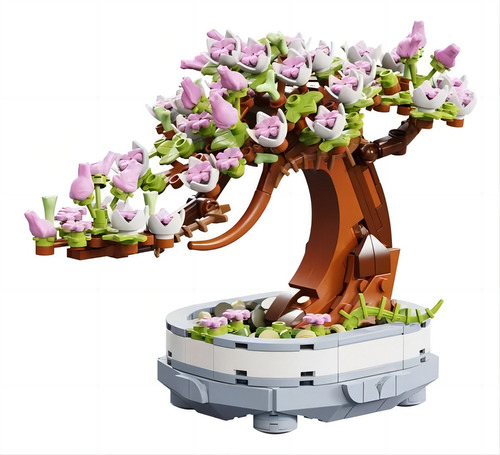 Bonsai De Cerezos En Maceta Para Armar Compatible