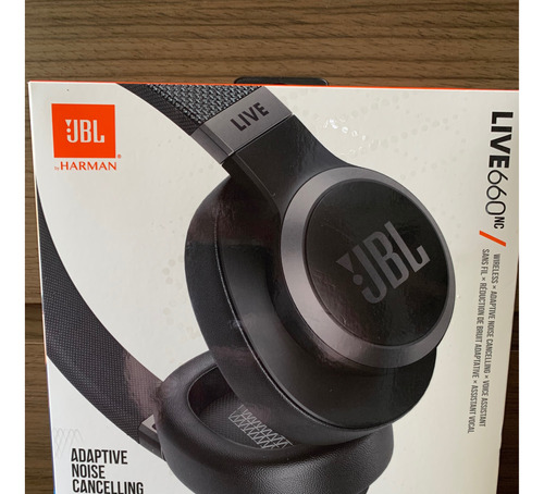 Fone De Ouvido Jbl Live660nc, Bluetooth, Cancelamento D