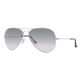 Ray Ban Rb3026 003/32 Aviator Gris Degradado Gota Grande