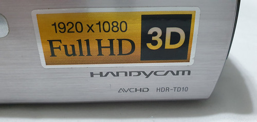 Filmadora 3d Sony Hdr-td10 Full Hd 