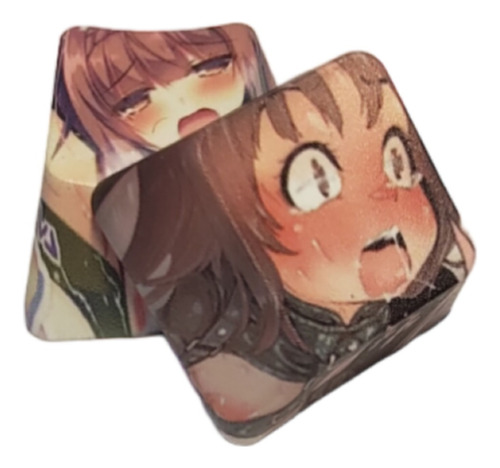 Keycaps Ahegao 2 Unidades Al Azar Para Teclado Mecanico