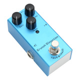 Pedal De Efectos Con Distorsión True Crunch - Bypass (azul)