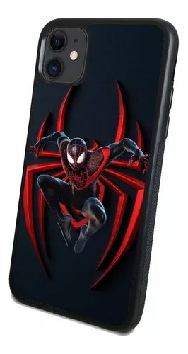 Funda Celular Spiderman Miles Morales 1 Todos Los Modelos