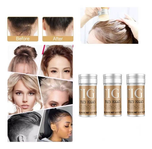 Kit De Barritas Para Cabello Con 3 Cabe - g a $1019