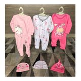Set De Pijamas Con Gorritos Para Bebés