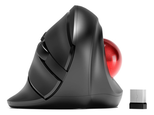 Micropack Raton De Trackball Inalambrico, Mouse Ergonomico C