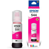 Botella De Tinta Epson Ecotank 544 Color Magenta 65ml 