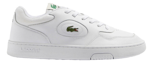 Tenis Lacoste Lineset Leather Blanco Hombre B