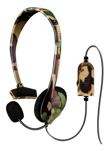 Headset Gamer Dreamgear Broadcaster / Ps4 - Camuflado
