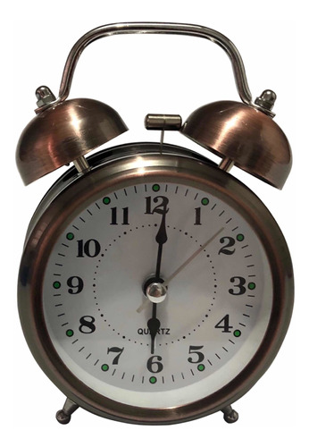 Reloj Despertador Vintage Doble Campana
