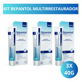 Kit Com 3x Bepantol Derma Hidratante Multirrestaurador - 40g