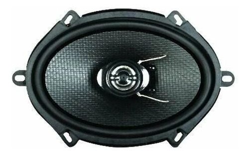 Bocina Coaxial De 2 Vías De 5×7 Rockseries Rks-n572 Color Negro