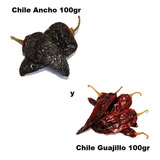 Chiles Secos Mexicanos Ancho Morita Guajillo Puya Arbol 200g