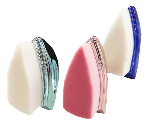 Brocha Plana Con Tapa Para Maquillaje Forma Plancha Contorno