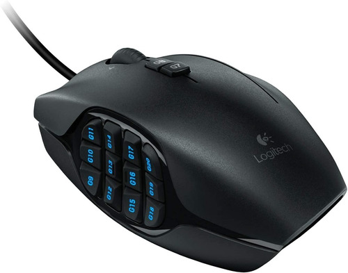 Mouse Gamer Logitech G600 20 Botones 8200dpi Luz Multicolor