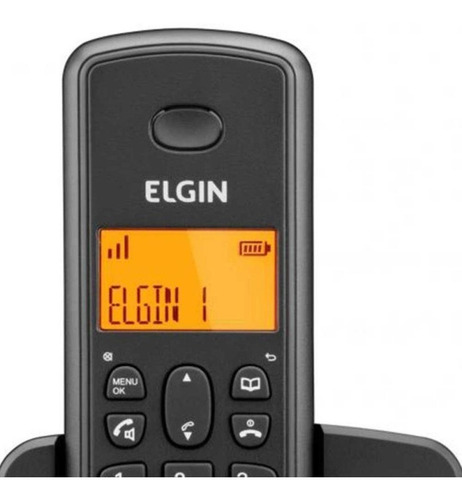 Telefone Elgin Tsf 8002 Sem Fio - Cor Preto