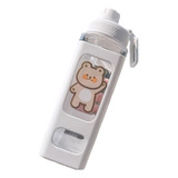 Botella De Agua Kawaii Con Pajita De 700/900 Ml Bonito Vaso