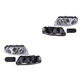 Set Faros Del P/halog Depo Volkswagen Passat 02/05