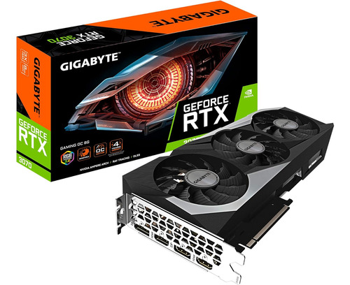 Geforce Rtx 3070 Gaming Oc 8g Graphics Card, 3x Windforce Fa